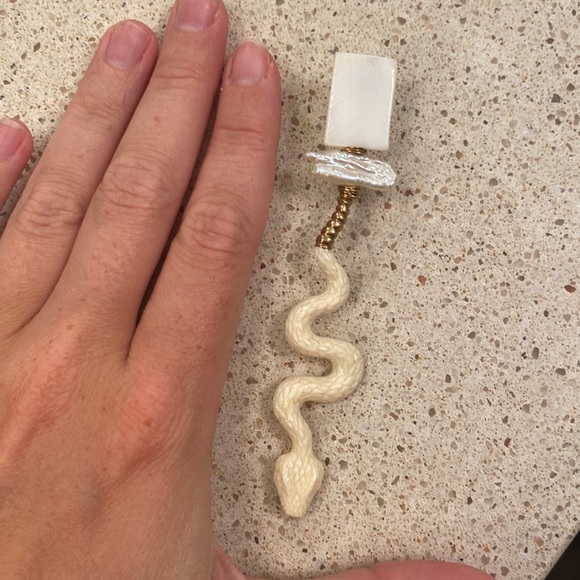 Nicola Bathie Rattlesnake Earrings - Picture 7 of 7